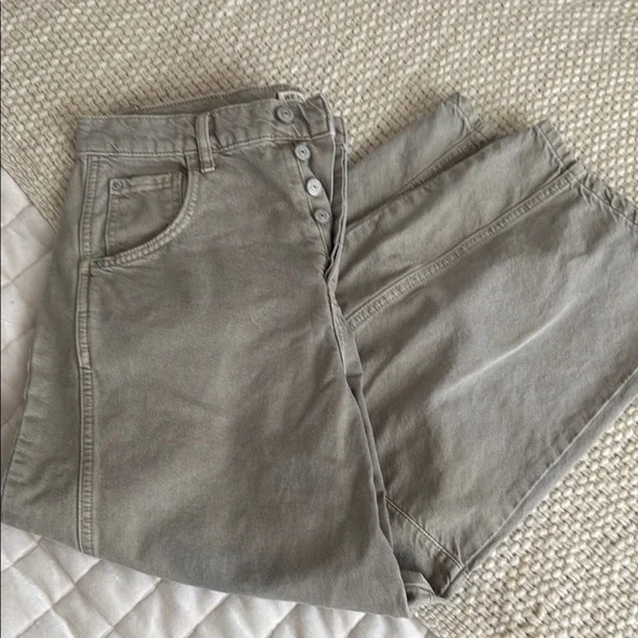 NWOT We The Free Good Luck Mid-Rise Barrel Jeans - Picture 1 of 4